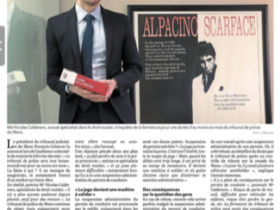 Tribunal de police du MANS  - Maine libre du 27.02.23 - LE MANS
